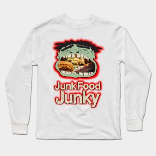 Junk Food Junky 2 Long Sleeve T-Shirt